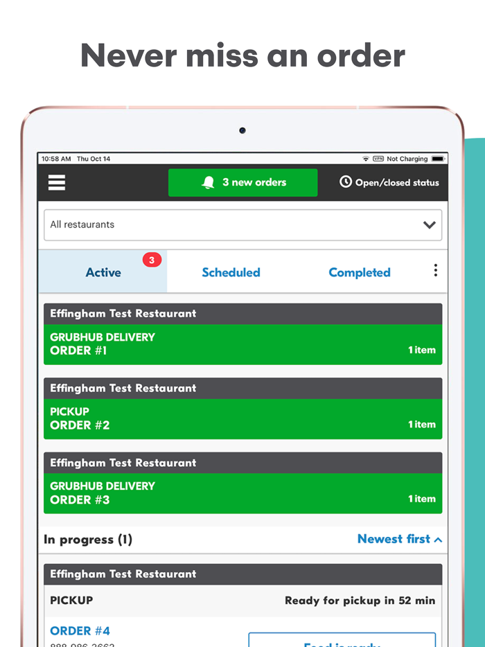 Grubhub for Restaurants