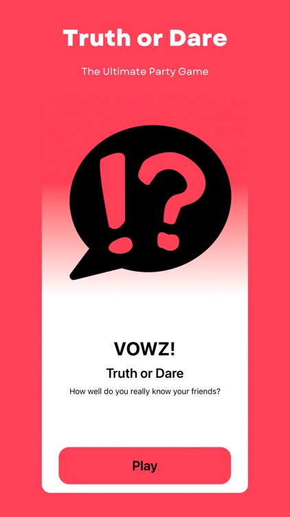 Truth or Dare - VOWZ