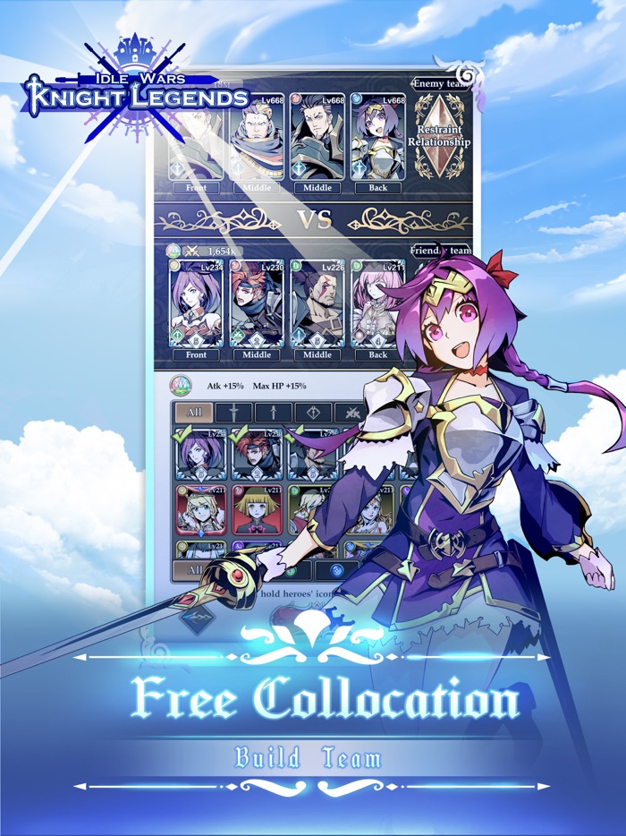 Knight Legends：Idle Wars