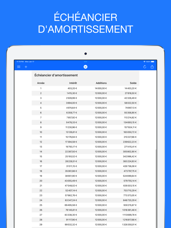 Intérêt Composé Calc + Intérêt Composé Calc +