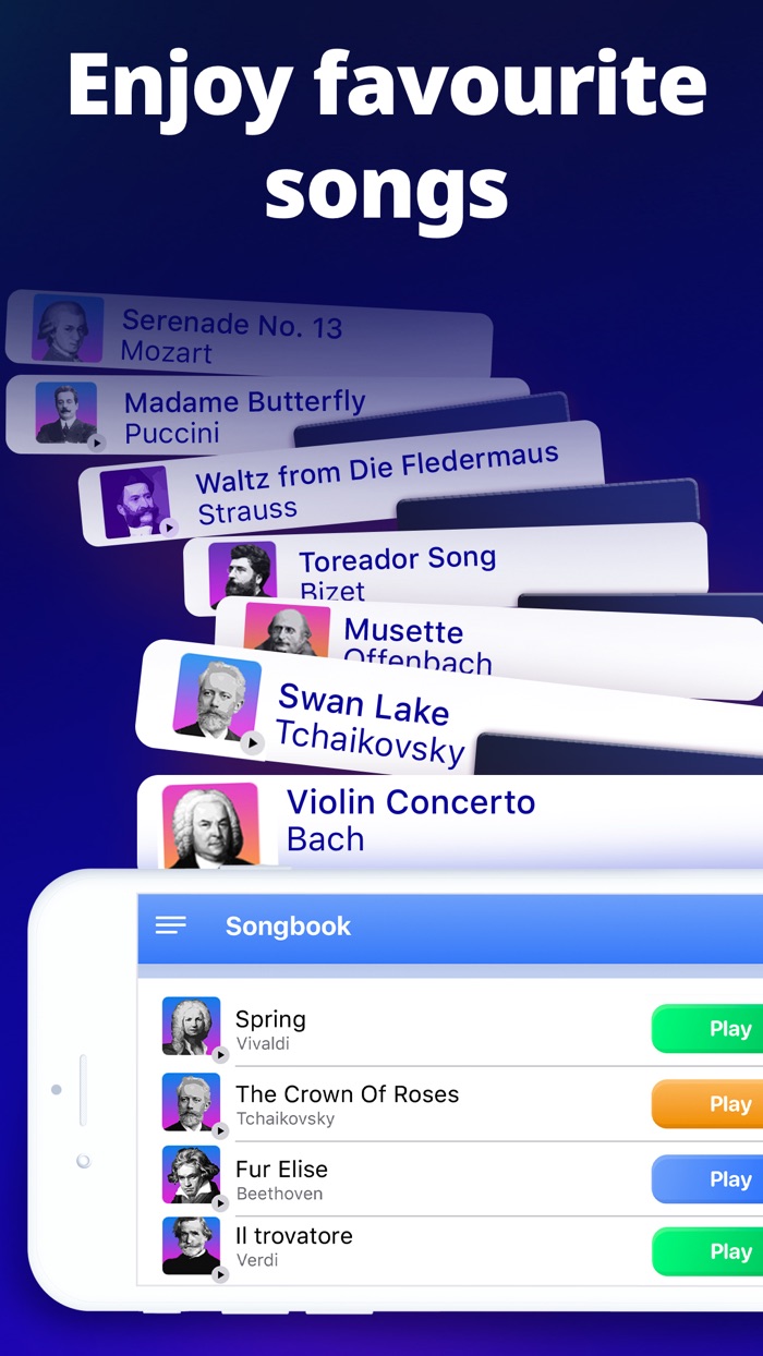 Piano Fantasy Tap Tiles Game