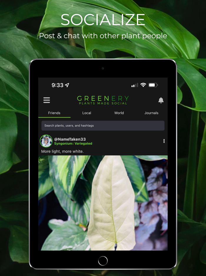 Greenery Plants Made Social