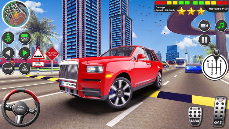City Car Driving School Sim 3D screenshot-9