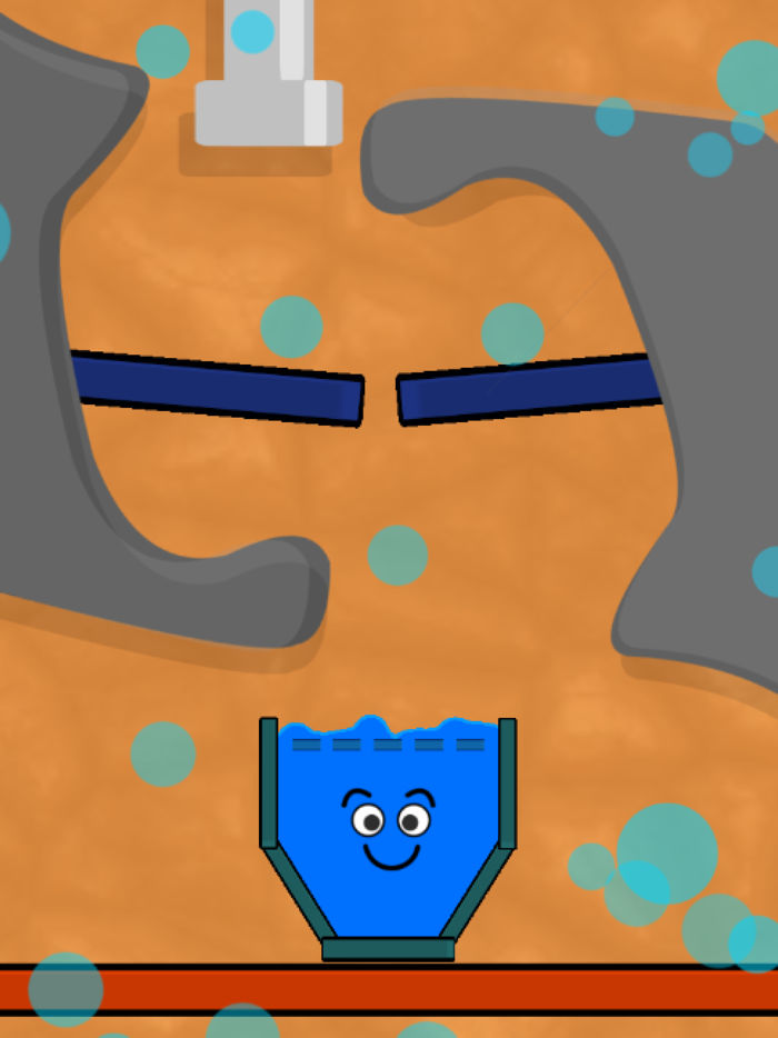 Fill The Glass Press Water