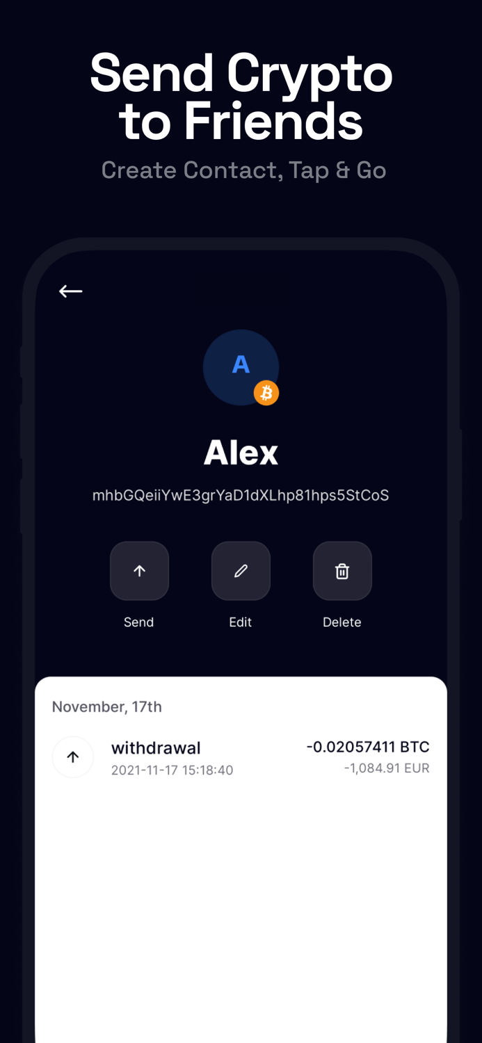 CoinsPaid crypto  BTC wallet