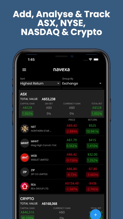 Navexa Portfolio Tracker