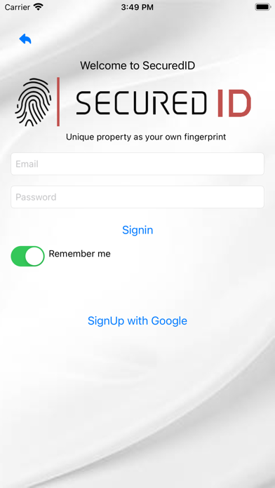 Secured ID screenshot 4