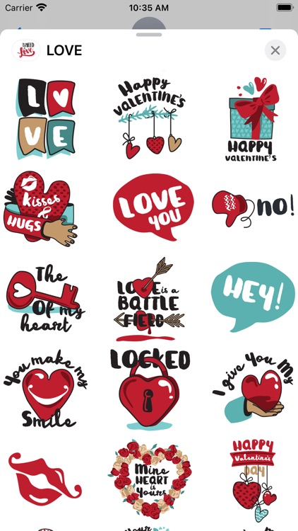Love Stickers Memes and Emotes