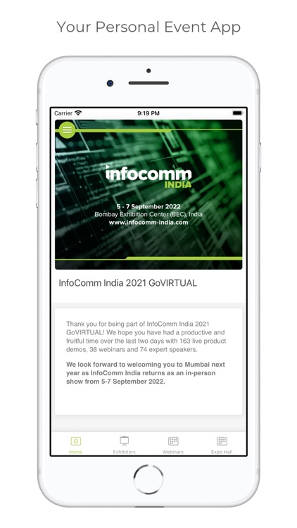 InfoComm India GoVIRTUAL