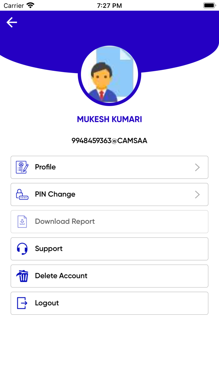 CAMSfinserv Account Aggregator