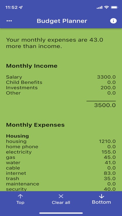 Budget-Planner screenshot-3