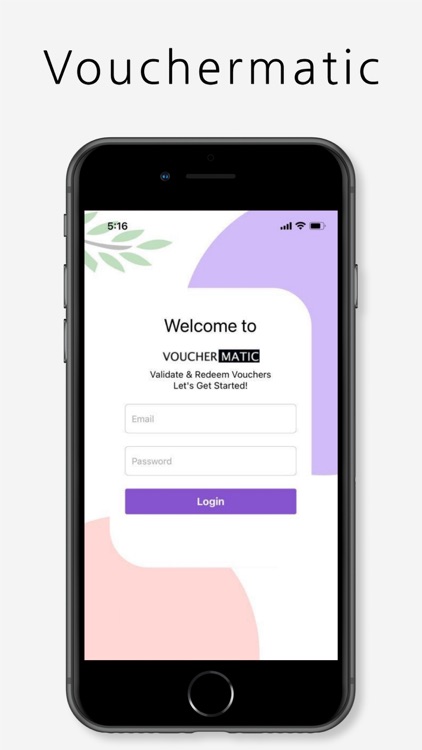 Vouchermatic Merchant App