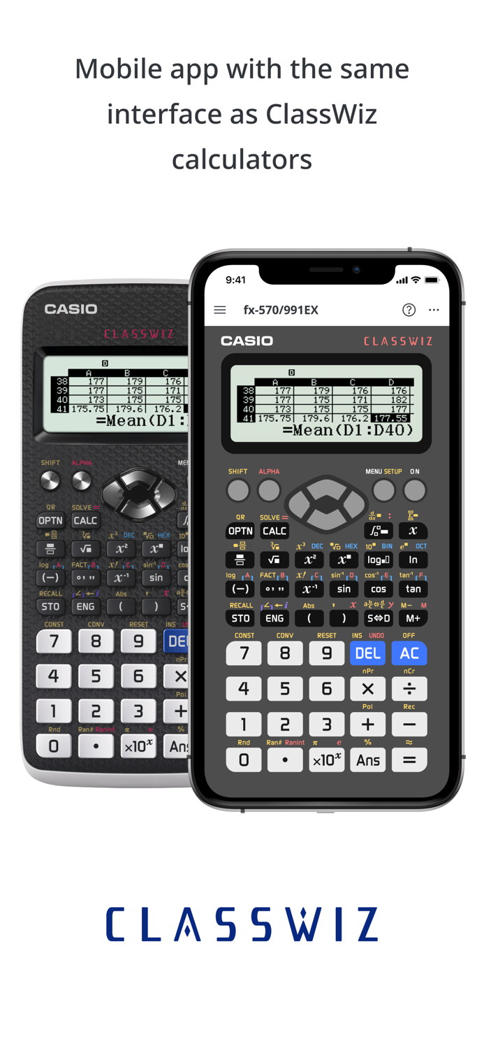 ClassWiz Calc App