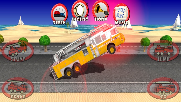 Fire Truck Race & Rescue! screenshot-5