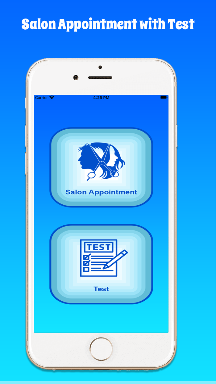 Salon Appointment with Test