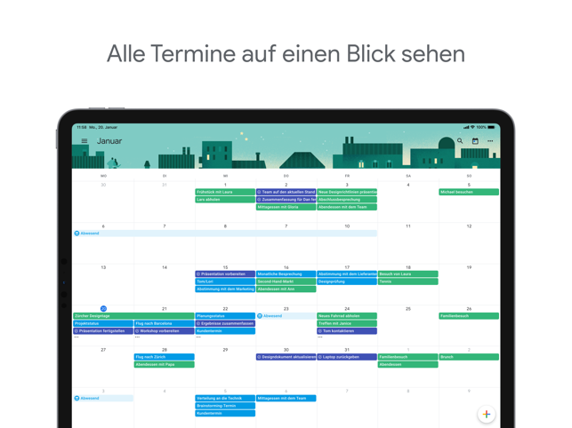 643x0w Google Kalender - ab sofort auch für das iPad Software Technologie 