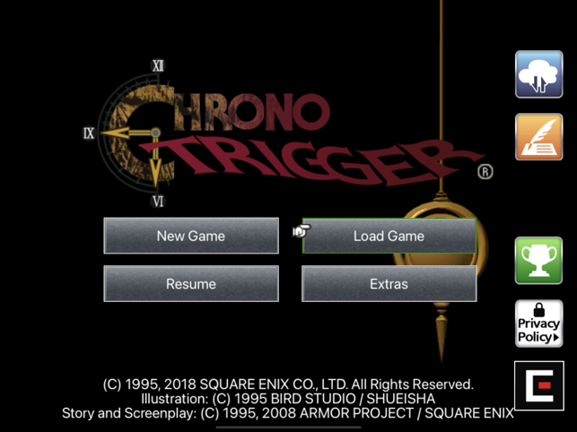 Екранна снимка на CHRONO TRIGGER (Upgrade Ver.).
