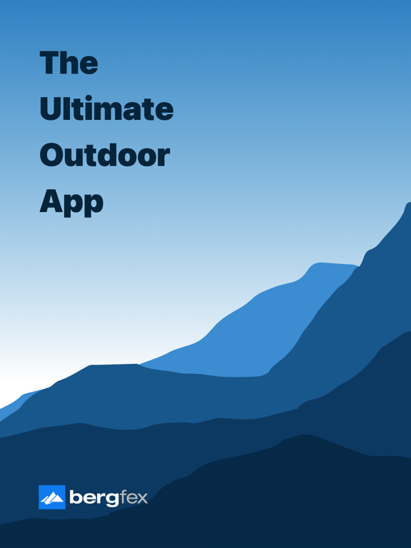 bergfex: wandelen & tracking iPad app afbeelding 1