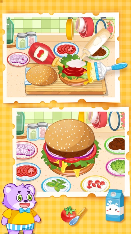 Magic Hamburger Cooking  Game