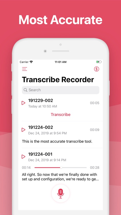 Transcribe Recorder - Memo