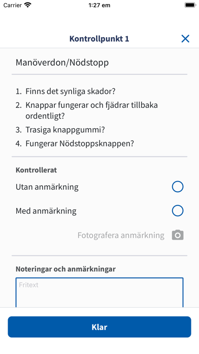 Screenshot #2 pour ABUS Daglig kontroll