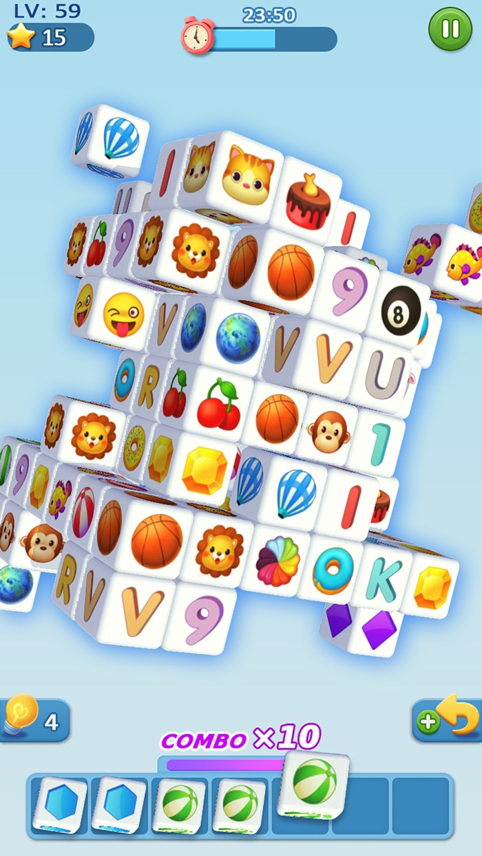 Match 3D-Triple puzzle game