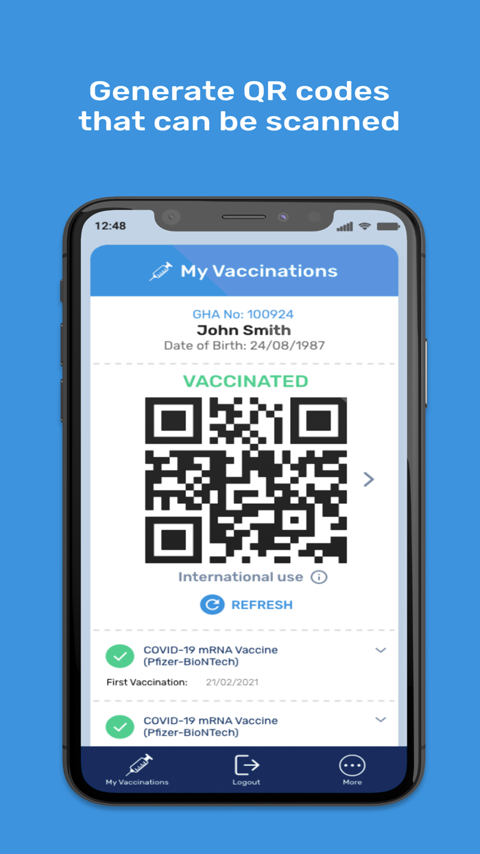 GHA COVID Pass Gibraltar