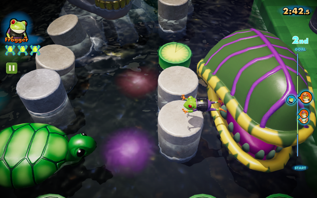 ‎Frogger in Toy Town Screenshot