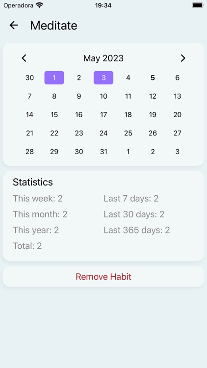 Personal Habit Tracker App