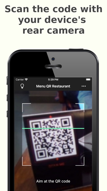 Menu QR Restaurant