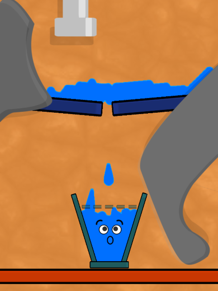 Fill The Glass Press Water