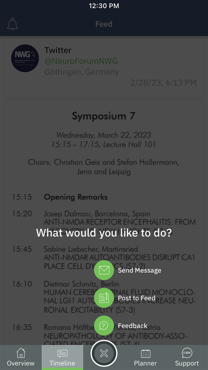 Göttingen Meeting 2023 NWG