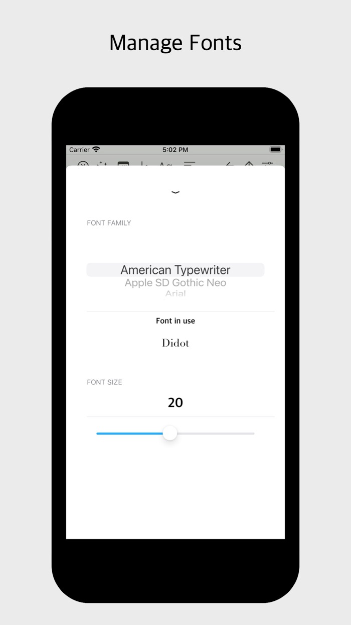 Characters - Plain text editor