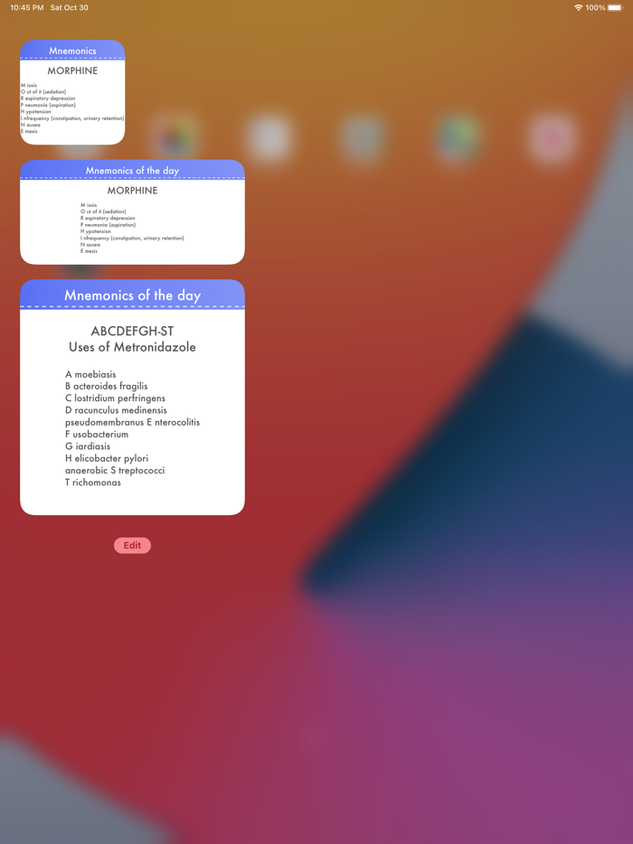 Pharmacology Mnemonics - Tips