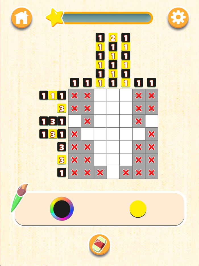 Nonogram Brain Game for Kids