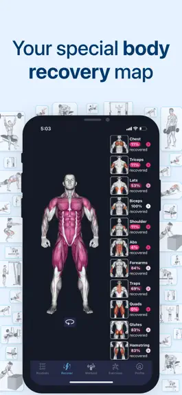 Game screenshot Gym&Home Exercises: WorkoutAI hack