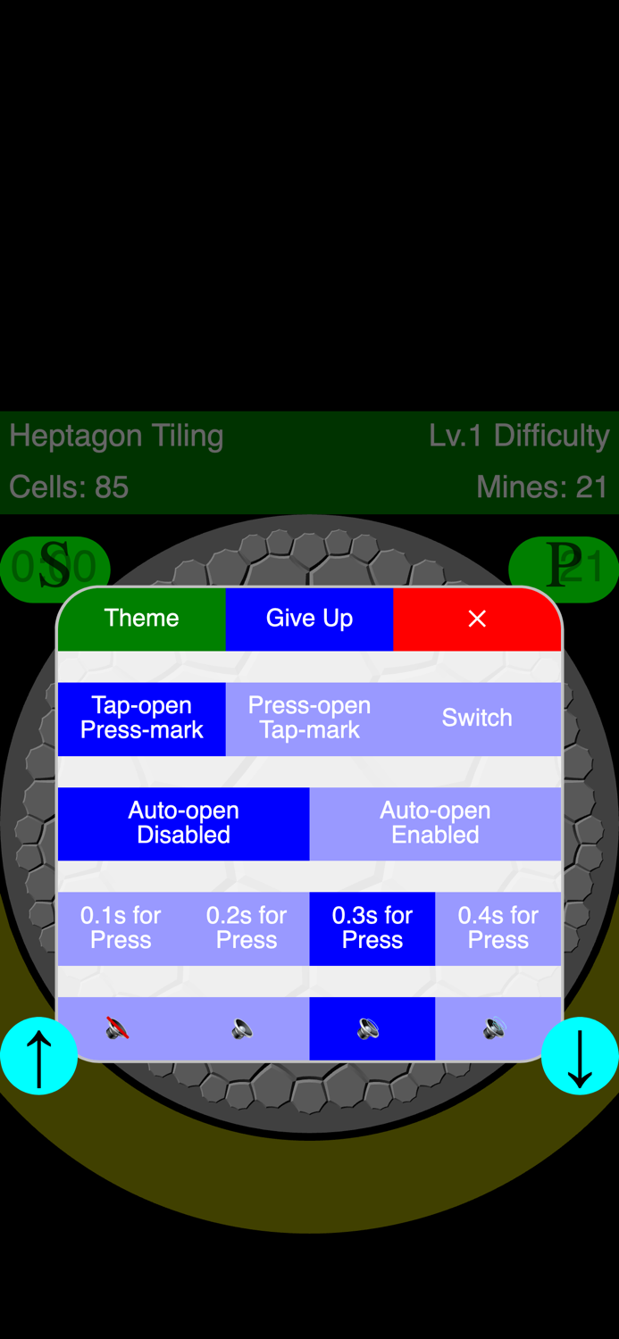 Warped Mines Minesweeper Game