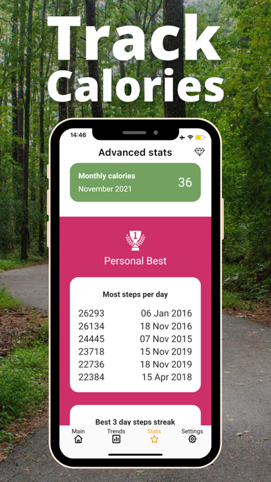 Pedometer Step Counter | Movez screenshot 3