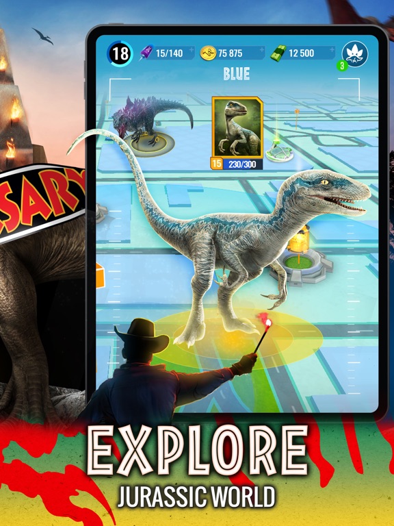 Jurassic World Alive screenshot 2