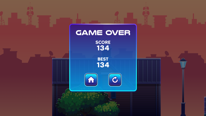 Parkour Run Jump Rooftop