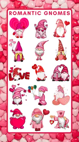 Game screenshot Valentine's Day Stickers ^_^ apk