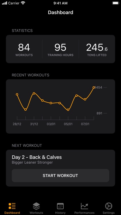 Flex - Gym Workout Tracker