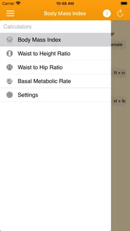 Game screenshot BMI Calculator for Men & Women apk