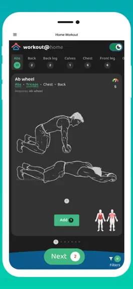 Game screenshot Home Workout App apk