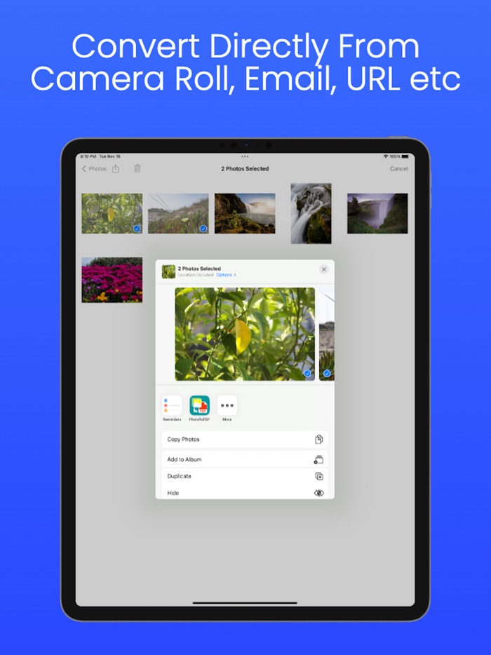 Aadhi - Convert Photo to PDF