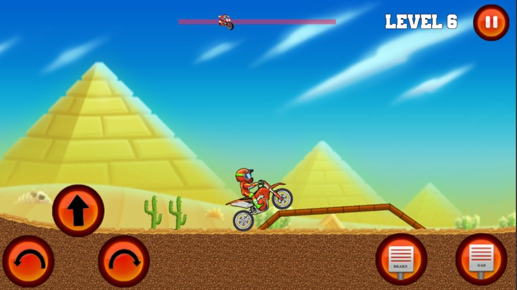 Moto BMX Hill Stunt Climb Race