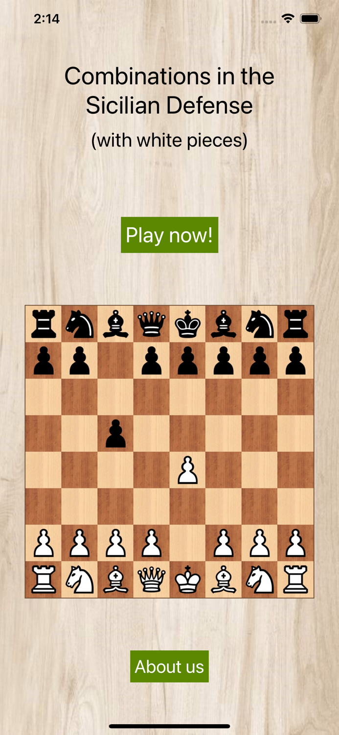 Sicilian Combinations Full Ver