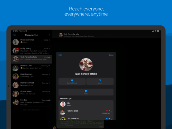 Threema Work screenshot 2