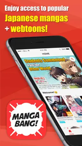 Game screenshot MANGA BANG! Japanese Manga App mod apk
