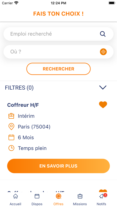 myPROMAN Intérimaires screenshot 3